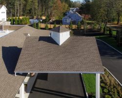 Custom Vinyl Cupola Aerial View