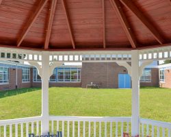 Gazebo Interior with Benches