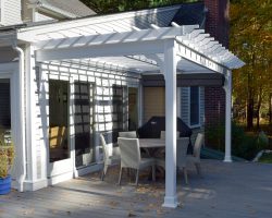 Custom Vinyl Pergola
