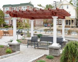 Custom Cedar Top Pergola