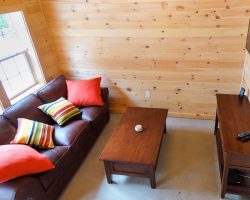 Custom Pool House Interior