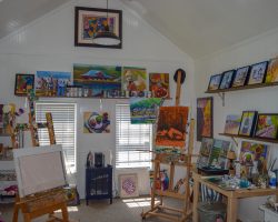 Custom Art Studio Interior