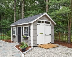 A Trestle Custom 10x16 Shed in Hopkinton, MA - Baystate Outdoor Personia