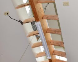 custom cupola with fan inside