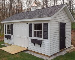 Custom 10x18 Storage Shed and Cupola in Bellingham, MA - Baystate ...