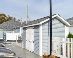 Custom 8x12 Vinyl Shed