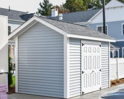 Custom 8x12 Vinyl Shed