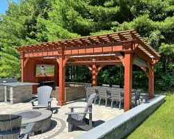 Outdoor Personia Bellingham- Wood Pergola 01